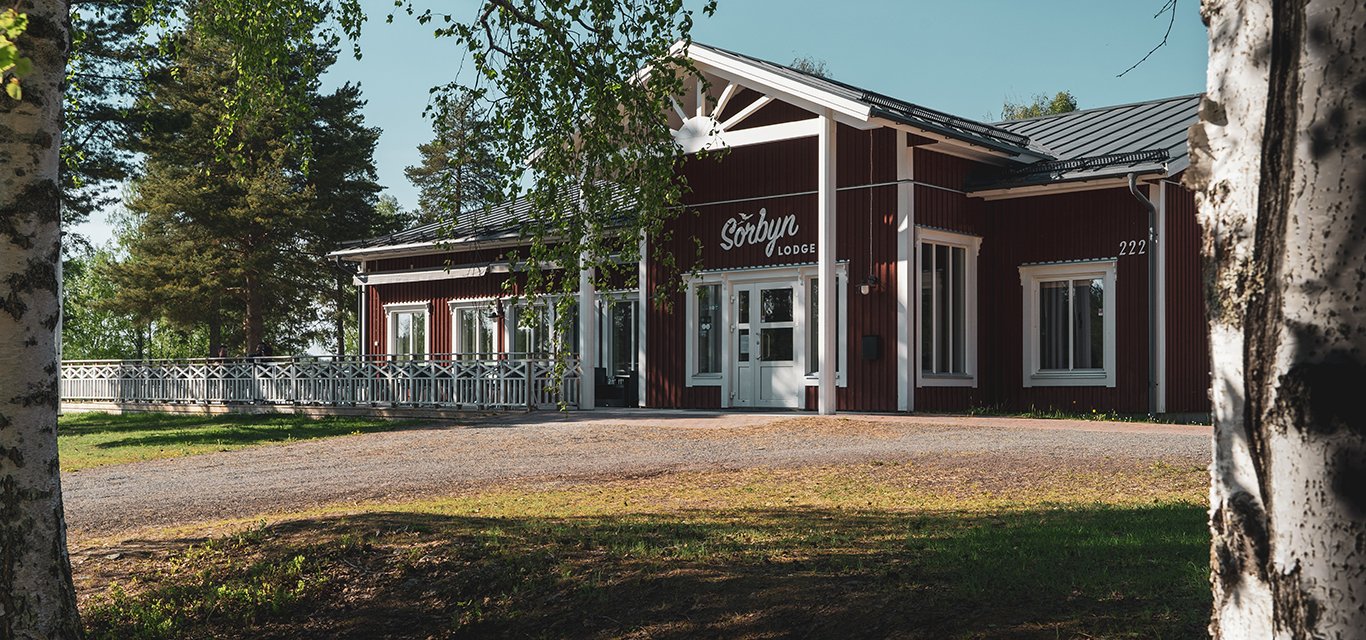 The hotel and reception.